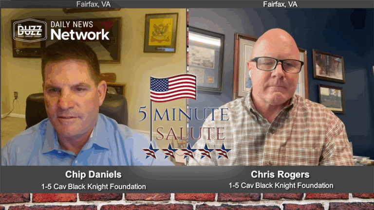 5 Minute Salute with Chip Daniels and Chris Rogers of 1-5 Cav Black Knight Foundation