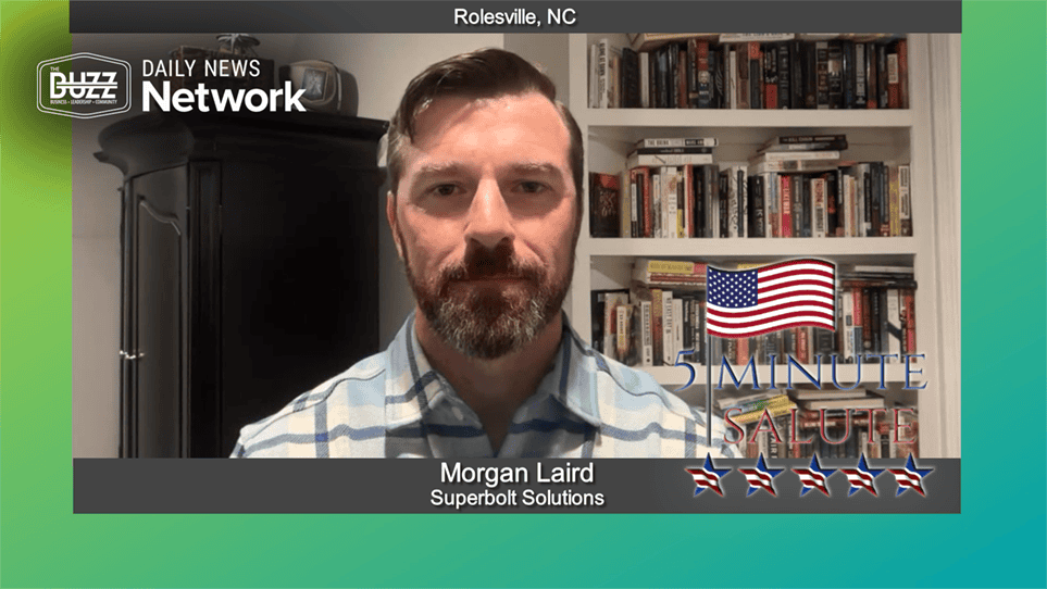 5 Minute Salute with Morgan Laird of Superbolt Solutions